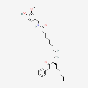 molecular formula C34H49NO4 B10771707 Phenylacetylrinvanil 