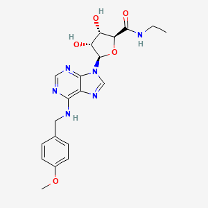 molecular formula C20H24N6O5 B10771777 Mpc-meca 