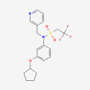 molecular formula C19H21F3N2O3S B10771890 cyPPTS 