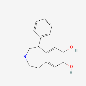 3-Methyl-1-phenyl-1,2,4,5-tetrahydro-3-benzazepine-7,8-diol