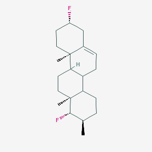 (1S,2R,8S,10aR,12aS)-1,8-difluoro-2,10a,12a-trimethyl-1,2,3,4,4a,4b,5,7,8,9,10,10b,11,12-tetradecahydrochrysene