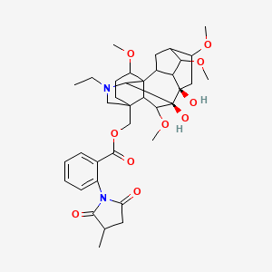 molecular formula C37H50N2O10 B10771950 Chimeric small nucleolar RNA-TAR decoy 