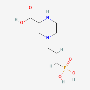 molecular formula C8H15N2O5P B10772008 Sdz eaa 494 CAS No. 132014-88-1