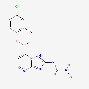 molecular formula C16H17ClN6O2 B10772242 CM-Tpmf 