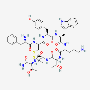 molecular formula C50H67N11O11S2 B10772292 Fcywxtxt 