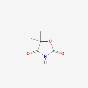 molecular formula C5H7NO3 B107723 Dimethadione CAS No. 695-53-4