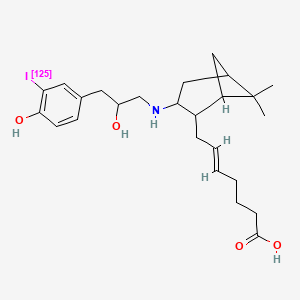 molecular formula C25H36INO4 B10772377 I-Pta-OH 