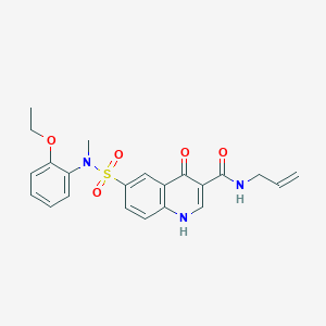 molecular formula C22H23N3O5S B10773212 Sulfonamide-01 