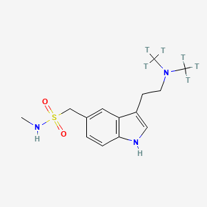 molecular formula C14H21N3O2S B10773331 [3H]sumatriptan 