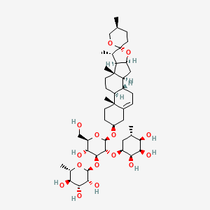 molecular formula C46H74O15 B10773359 hypoglaucin A 