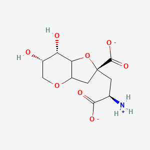 molecular formula C11H16NO8- B10773495 2,4-Epi-neodysiherbaine 