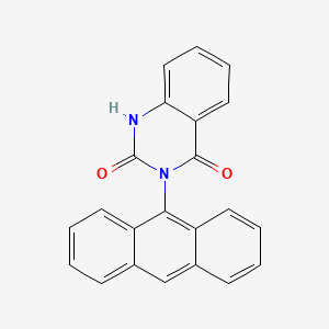 molecular formula C22H14N2O2 B10773601 Antaq 