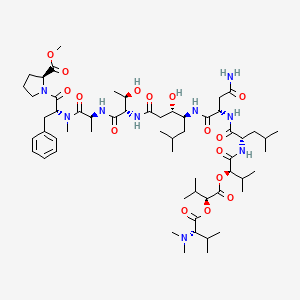 molecular formula C58H95N9O16 B10773626 Grassystatin A 