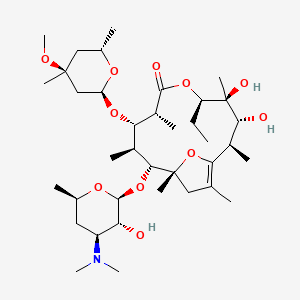 molecular formula C37H65NO11 B10773686 4'' deoxy EM-A enolether 