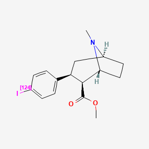 molecular formula C16H20INO2 B10773932 Iometopane I-124 CAS No. 173790-42-6