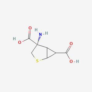 (4S,6S)-4-amino-2-thiabicyclo[3.1.0]hexane-4,6-dicarboxylic acid