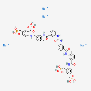 molecular formula C47H48N6Na4O17P4 B10774274 CID 131842836 