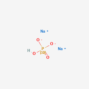 molecular formula HNa2O4P B10774303 Sodium Phosphate P-32 CAS No. 8027-28-9