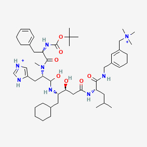 molecular formula C49H82N8O7+2 B10774355 Bantag-1 