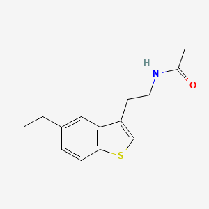 N-(2-(5-ethylbenzo[b]thiophen-3-yl)ethyl)acetamide