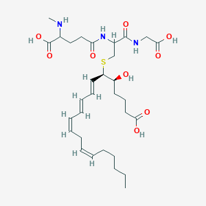 molecular formula C31H49N3O9S B10774507 N-Methyl ltc4 