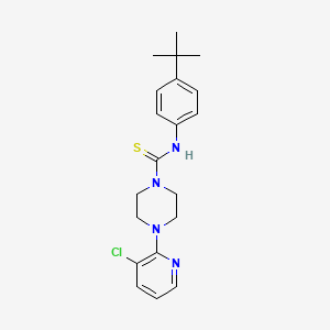 molecular formula C20H25ClN4S B10774529 thio-BCTC 