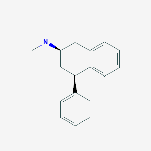 molecular formula C18H21N B10774546 (+)-cis-H2-PAT 