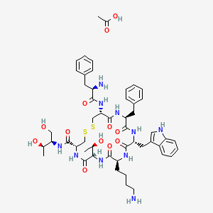 molecular formula C51H70N10O12S2 B10774572 Sandostatine CAS No. 760176-26-9