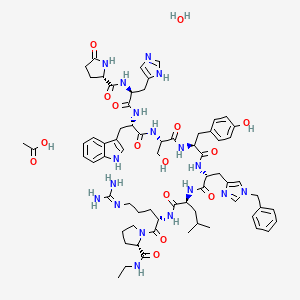 molecular formula C68H92N18O15 B10774641 Supprelin (TN) 