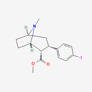 (1S,2S,3S,5R)-methyl 3-(4-iodophenyl)-8-methyl-8-aza-bicyclo[3.2.1]octane-2-carboxylate