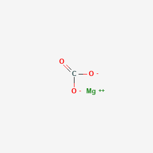 molecular formula MgCO3<br>CMgO3 B10774761 Magnesium Carbonate CAS No. 546-93-0; 13717-00-5