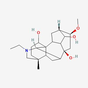 (5S,6S,8S,10R,13R,16S)-11-ethyl-6-methoxy-13-methyl-11-azahexacyclo[7.7.2.12,5.01,10.03,8.013,17]nonadecane-4,8,16-triol