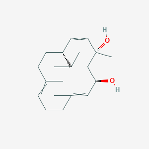 (1R,3R,12S)-1,5,9-trimethyl-12-propan-2-ylcyclotetradeca-4,8,13-triene-1,3-diol