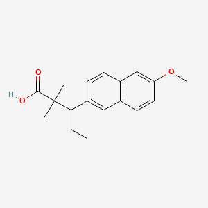 molecular formula C18H22O3 B10775070 Methallenestril CAS No. 15372-35-7