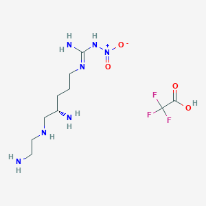 molecular formula C10H22F3N7O4 B10775086 nNOS Inhibitor I 