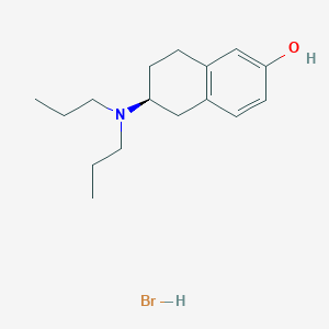 molecular formula C16H26BrNO B10775153 (S)-6-Hydroxy-DPAT hydrobromide 