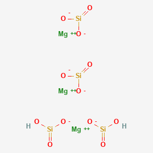 molecular formula H2Mg3O12Si4 B10775352 Talc CAS No. 308076-02-0