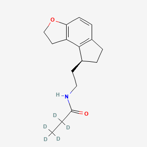 molecular formula C16H21NO2 B10775456 Ramelteon-d5 