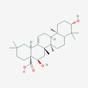 molecular formula C30H48O4 B10775531 (3beta,16alpha)-3,16-Dihydroxyolean-12-en-28-oic acid 