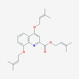 molecular formula C25H31NO4 B10775621 PQA-18, immunosuppressor 