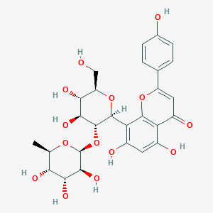 molecular formula C27H30O14 B10775695 Vitexin-2''-O-rhamnoside 