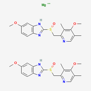 molecular formula C34H38MgN6O6S2 B10775819 CID 66762935 