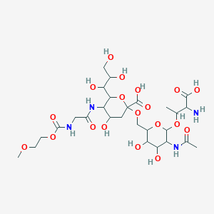 molecular formula C27H46N4O19 B10775840 Lipegfilgrastim CAS No. 1117844-87-7