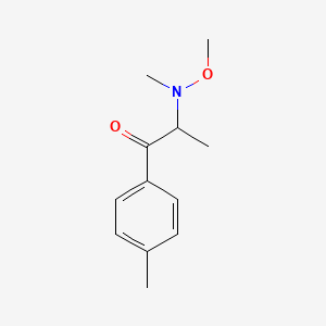 2-[Methoxy(methyl)amino]-1-(4-methylphenyl)propan-1-one