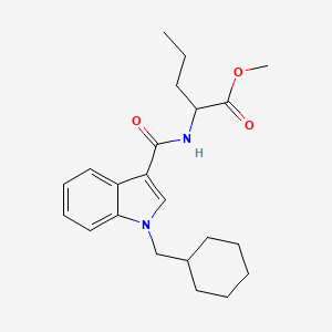 molecular formula C22H30N2O3 B10775940 Mep-chmica 