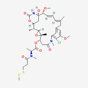 molecular formula C36H50ClN3O10S2 B10775943 DM1-Sme 