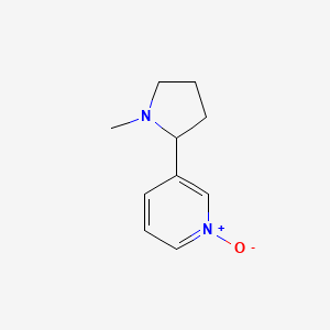 3-(1-Methylpyrrolidin-2-yl)-1-oxidopyridin-1-ium