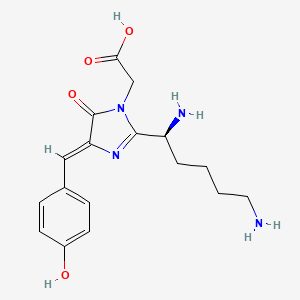 Chromophore (lys-tyr-gly)