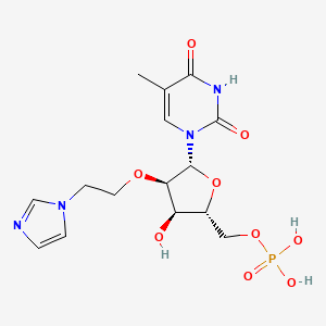 2'-O-[1-Ethyl-1H-imidazol)] thymidine-5'-monophosphate