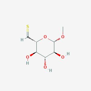 (2R,3R,4R,5S,6S)-3,4,5-trihydroxy-6-methoxyoxane-2-carbothialdehyde